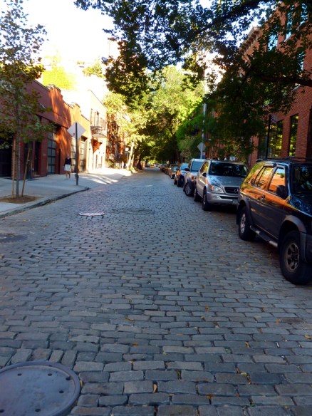 Between the meat packing district and Greenwich Village