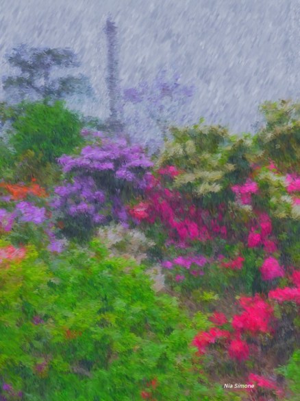 At the park 2 Painting Paris