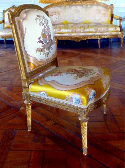 A Chair at the Palace of Versailles