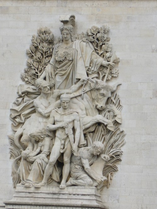 Arc de Triumphe detail