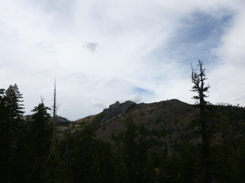 The back side of Squaw Valley