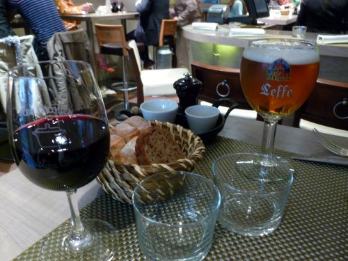 As with any restaurant, they start you with off with drinks