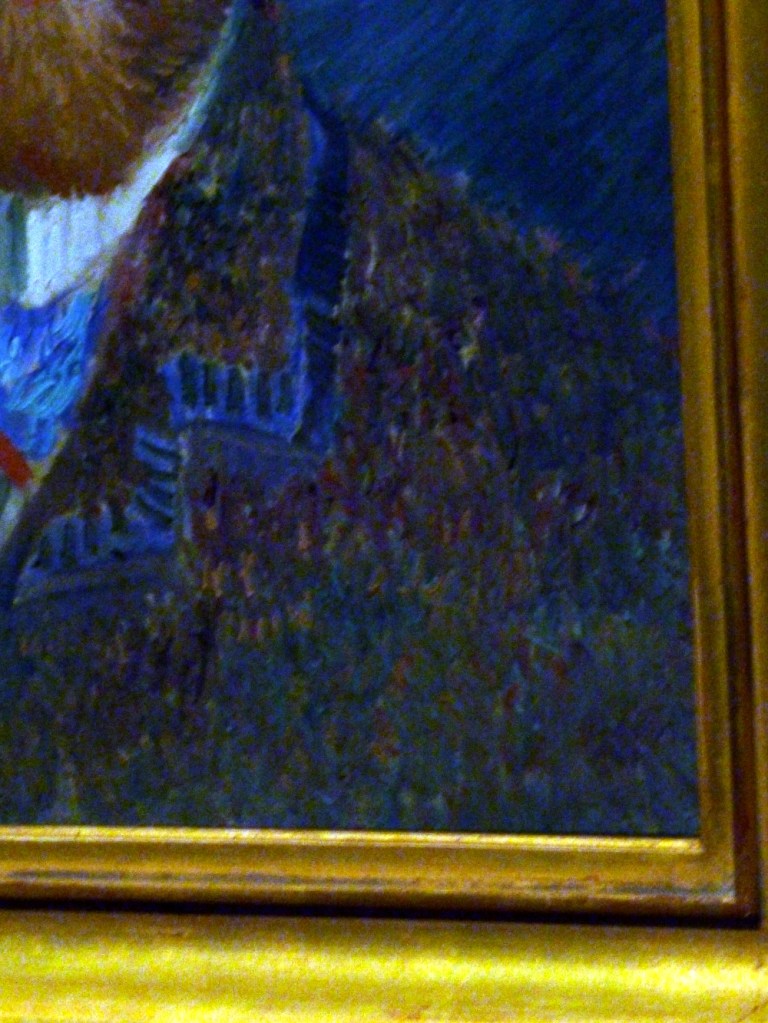 Van Gogh Self Portrait detail enhanced