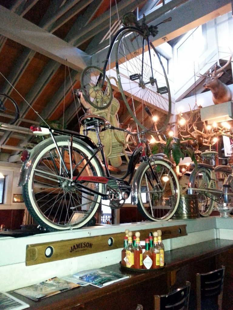 Antique bikes