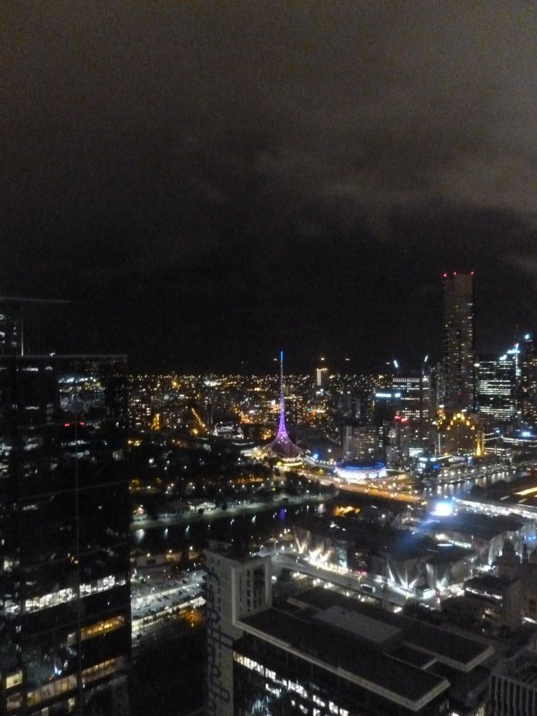 Melbourne night view