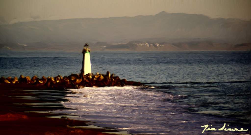 Santa_Cruz_Light_House_Painting