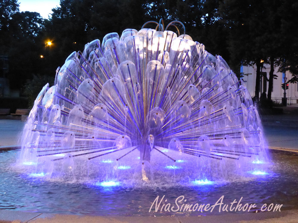 Fountain by the royal palace