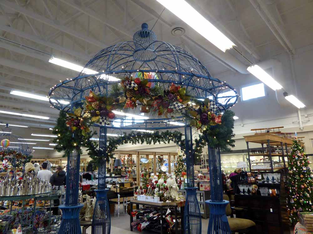 Christmas Decorations at David M Brian in Danville, California