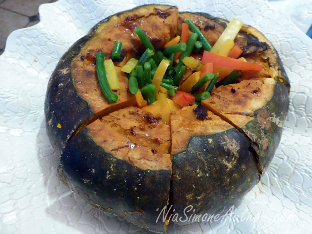 Stuffed Kabocha Squash
