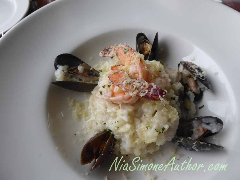 Seafood rissotto