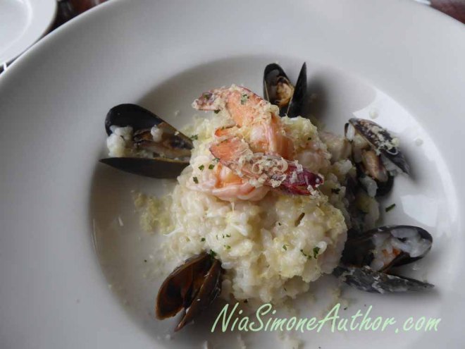 Seafood rissotto