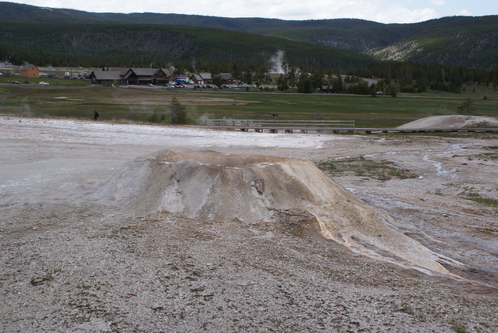 Sponge Geyser, Geyser Hill, Yellowstone National Park