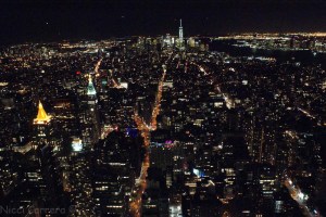 New York City at night