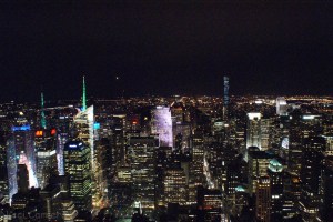 New York City at night