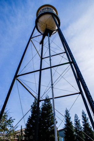 Campbell water tower