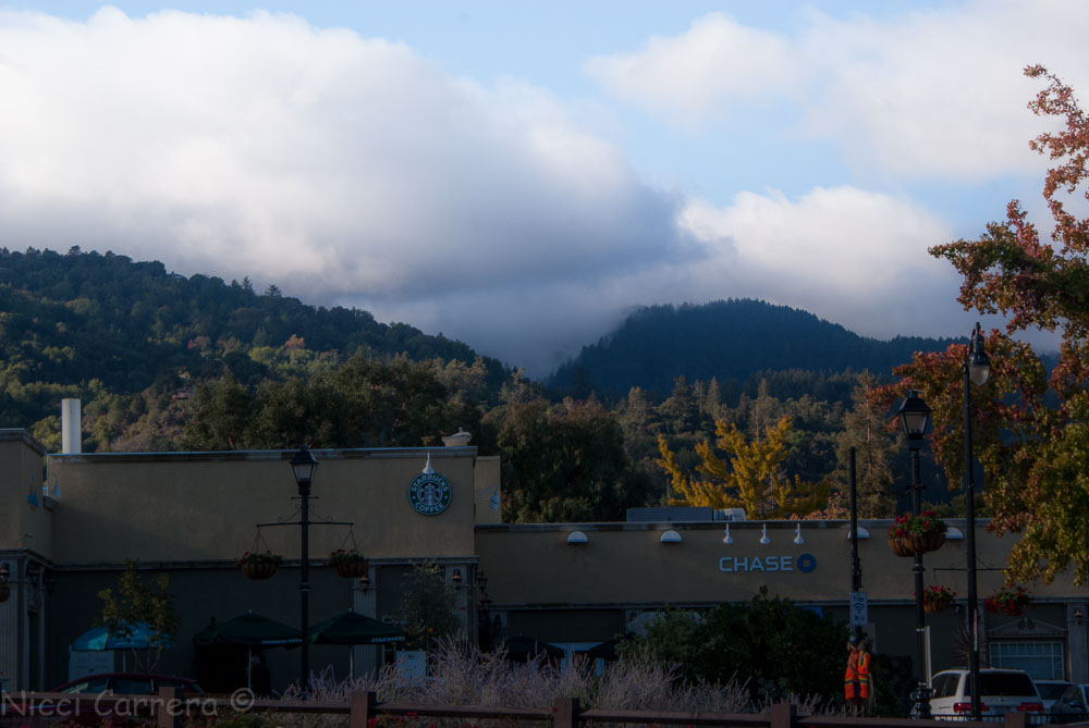 Clouds over Saratoga