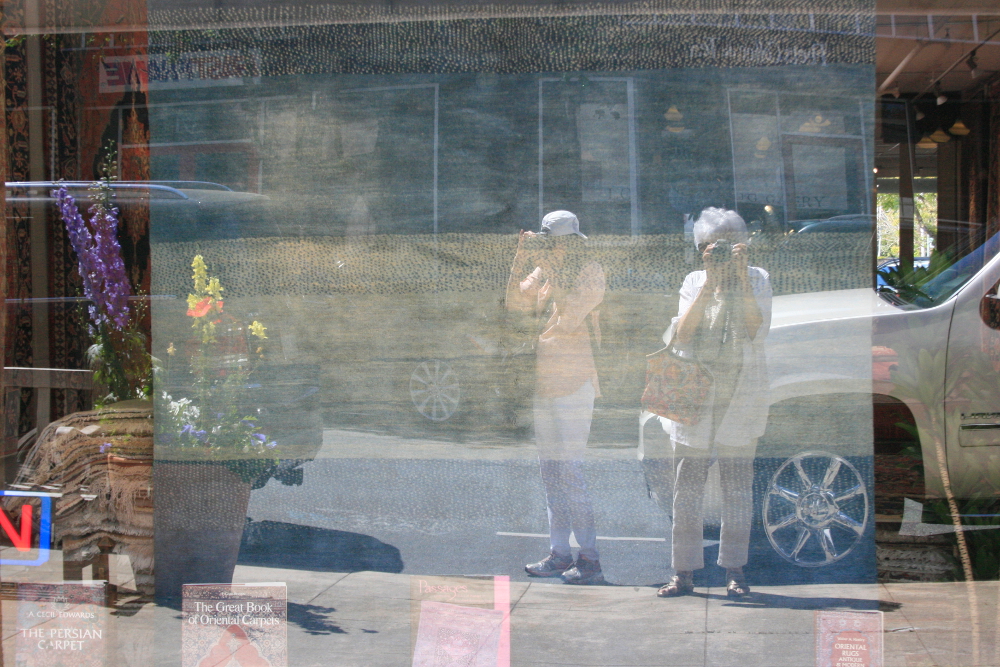 Nia and Cherryl in Los Altos Apr 2016